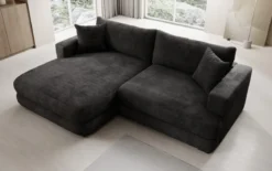 Designer Ecksofa Lima in Cord