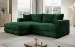Designer Ecksofa Lima in Cord
