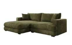 Designer Ecksofa Lima in Cord