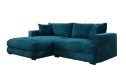 Designer Ecksofa Lima in Cord