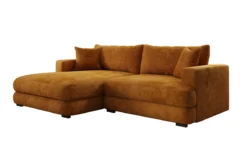 Designer Ecksofa Lima in Cord