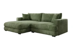 Designer Ecksofa Lima in Cord