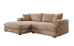 Designer Ecksofa Lima in Cord
