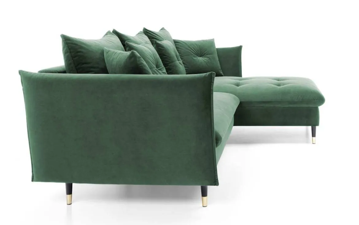 Designer Ecksofa Louise mit Schlaf- und Klappfunktion