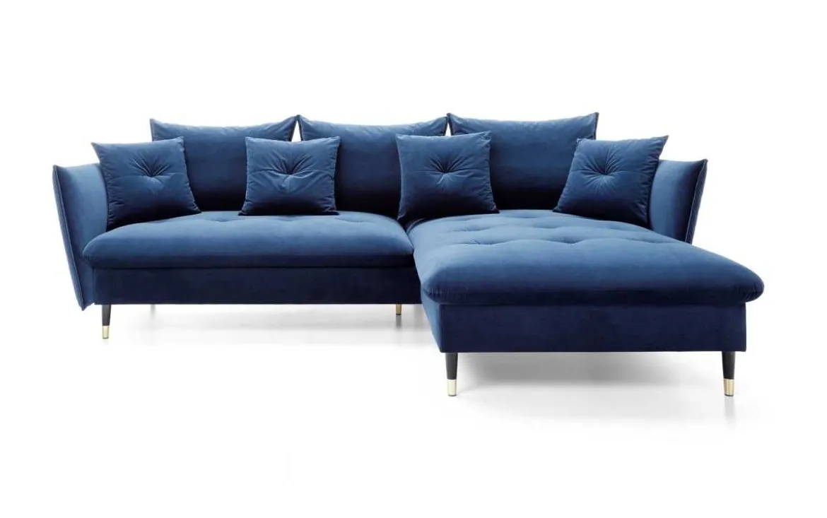 Designer Ecksofa Louise mit Schlaf- und Klappfunktion