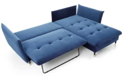 Designer Ecksofa Louise mit Schlaf- und Klappfunktion
