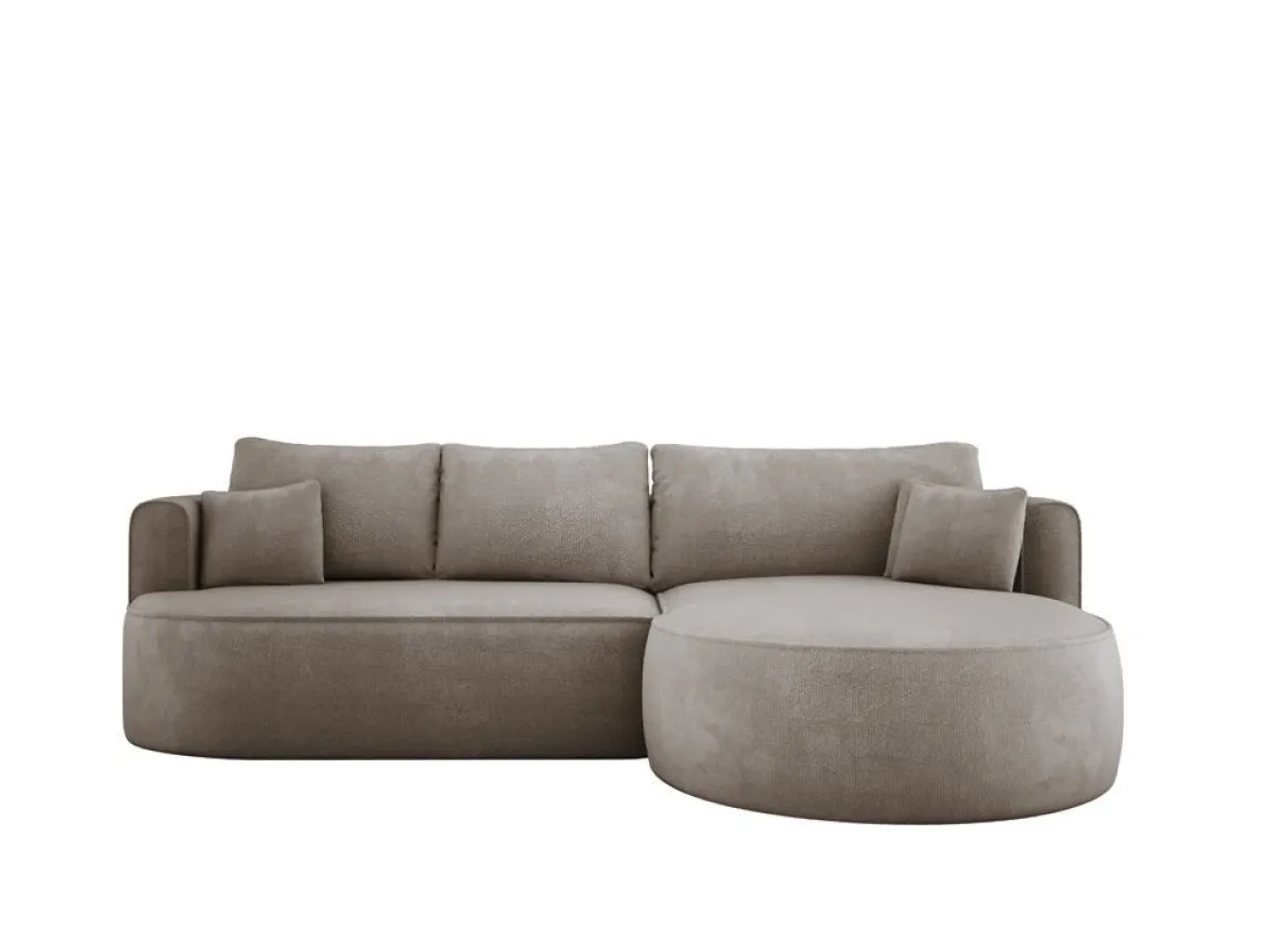 Designer Ecksofa Lucca in Bouclé