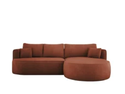 Designer Ecksofa Lucca in Bouclé