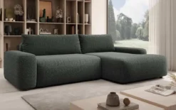 Designer Ecksofa Luma mit Stauraum und Schlaffunktion