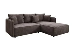 Designer Ecksofa Marlen mit Schlaf- und Klappfunktion in Cord