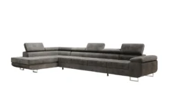 Designer Ecksofa Maxi mit Schlaf - und Klappfunktion in Cord