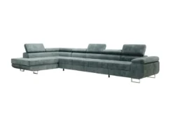 Designer Ecksofa Maxi mit Schlaf - und Klappfunktion in Cord