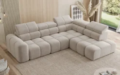 Designer Ecksofa Mia Maxi in Chenille