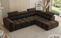 Designer Ecksofa Mia Maxi in Chenille