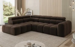 Designer Ecksofa Mia Maxi in Chenille