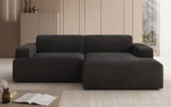 Designer Ecksofa Monza in Cord