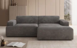 Designer Ecksofa Monza in Cord