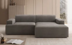 Designer Ecksofa Monza in Samt