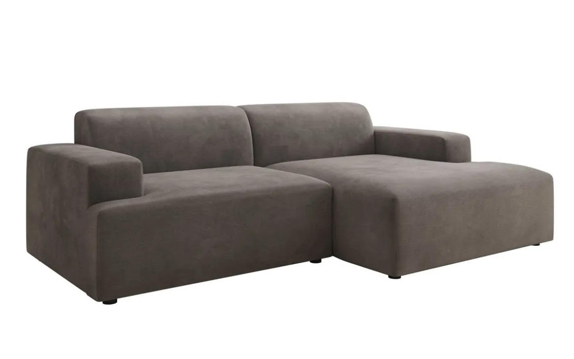 Designer Ecksofa Monza in Samt