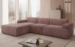 Designer Ecksofa Monza Maxi in Cord