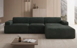 Designer Ecksofa Monza Maxi in Cord