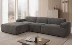 Designer Ecksofa Monza Maxi in Cord