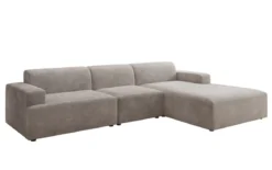 Designer Ecksofa Monza Maxi in Samt