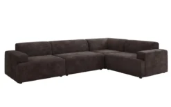 Designer Ecksofa Monza Wohnlandschaft in Cord