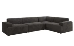 Designer Ecksofa Monza Wohnlandschaft in Cord