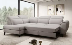 Designer Ecksofa Nobile mit verstellbarer Rückenlehne