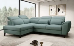 Designer Ecksofa Nobile mit verstellbarer Rückenlehne