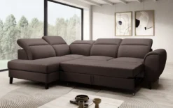 Designer Ecksofa Nobile mit verstellbarer Rückenlehne
