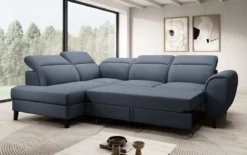 Designer Ecksofa Nobile mit verstellbarer Rückenlehne