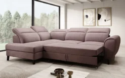 Designer Ecksofa Nobile mit verstellbarer Rückenlehne