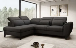 Designer Ecksofa Nobile mit verstellbarer Rückenlehne