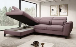Designer Ecksofa Nobile mit verstellbarer Rückenlehne