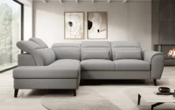 Designer Ecksofa Nobile mit verstellbarer Rückenlehne