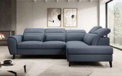 Designer Ecksofa Nobile mit verstellbarer Rückenlehne