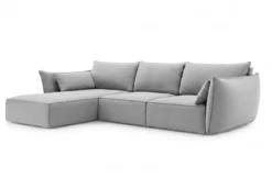 Designer Ecksofa Nuvola in Samt