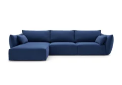 Designer Ecksofa Nuvola in Samt
