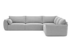 Designer Ecksofa Nuvola Maxi in Samt