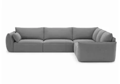 Designer Ecksofa Nuvola Maxi in Samt