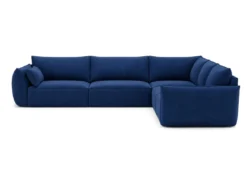 Designer Ecksofa Nuvola Maxi in Samt