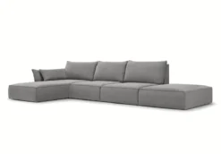 Designer Ecksofa Nuvola Open in Samt