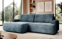 Designer Ecksofa Onelio mit Stauraum und Schlaffunktion