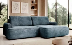 Designer Ecksofa Onelio mit Stauraum und Schlaffunktion