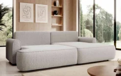 Designer Ecksofa Onelio mit Stauraum und Schlaffunktion