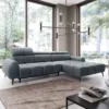Designer Ecksofa Piano mit elektrischer Schlaffunktion