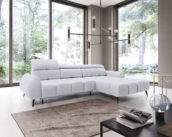 Designer Ecksofa Piano mit elektrischer Schlaffunktion
