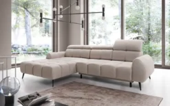 Designer Ecksofa Piano mit elektrischer Schlaffunktion
